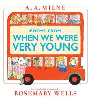 Book Cover for Poems from When We Were Very Young by A. A. Milne