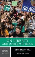 Book Cover for On Liberty and Other Writings by John Stuart Mill