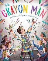 Book Cover for The Crayon Man by Natascha Biebow