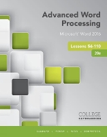 Book Cover for Advanced Word Processing Lessons 56-110 by Susie (University of South Carolina (retired)) Vanhuss, Connie (Mississippi State University) Forde, Donna (Cypress Colleg Woo