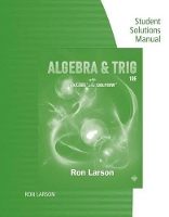 Book Cover for Study Guide with Student Solutions Manual for Larson's Algebra & Trigonometry, 10th by Ron Larson