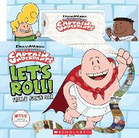 Book Cover for Let's Roll! Sticker Activity Book (Captain Underpants TV) by Howie Dewin