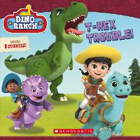 Book Cover for T-Rex Trouble! by Kiara Valdez