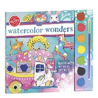 Book Cover for Watercolor Wonders by Editors of Klutz