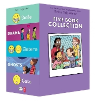 Book Cover for Raina Telgemeier Five Book Collection: Smile, Drama, Sisters, Ghosts, Guts by Raina Telgemeier