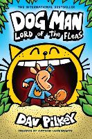 Book Cover for Dog Man. Lord of the Fleas by Dav Pilkey, Jose Garibaldi