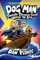 Book Cover for Dog Man 11: Twenty Thousand Fleas Under the Sea by Dav Pilkey