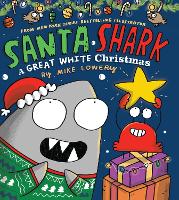 Book Cover for Santa Shark by Mike Lowery