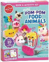 Book Cover for Mini Pom-Pom Food Animals by Editors of Klutz