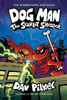 Book Cover for Dog Man 12: The Scarlet Shedder by Dav Pilkey