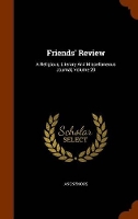 Book Cover for Friends' Review by Anonymous