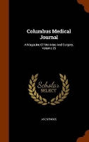 Book Cover for Columbus Medical Journal by Anonymous