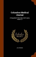 Book Cover for Columbus Medical Journal by Anonymous