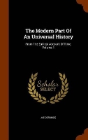 Book Cover for The Modern Part of an Universal History by Anonymous