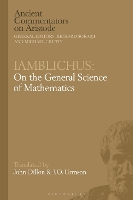 Book Cover for Iamblichus: On the General Science of Mathematics by John Dillon