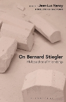 Book Cover for On Bernard Stiegler by Jean-Luc Nancy