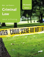 Book Cover for Criminal Law by Jonathan University of Oxford, UK Herring