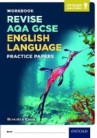 Book Cover for AQA GCSE English Language Practice Papers by Beverley Emm