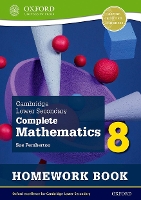 Book Cover for Cambridge Lower Secondary Complete Mathematics 8: Homework Book - Pack of 15 (Second Edition) by Sue Pemberton