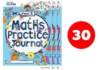 Book Cover for White Rose Maths Practice Journals Year 8 Workbooks: Pack of 30 by Emily Fox