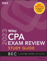 Book Cover for Wiley's CPA 2023 Study Guide: Business Environment and Concepts by Wiley