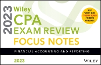 Book Cover for Wiley's CPA Jan 2023 Focus Notes by Wiley