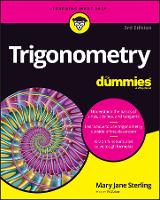 Book Cover for Trigonometry For Dummies by Mary Jane (Bradley University, Peoria, IL) Sterling