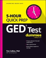 Book Cover for GED Test 5-Hour Quick Prep For Dummies by Tim Collins