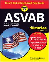 Book Cover for 2024/2025 ASVAB For Dummies by Angie (U.S. Army) Papple Johnston