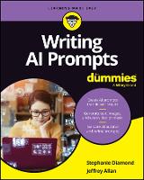 Book Cover for Writing AI Prompts For Dummies by Stephanie Diamond, Jeffrey Allan