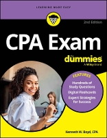 Book Cover for CPA Exam For Dummies by Kenneth W. Boyd