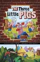 Book Cover for The Three Little Pigs by Stephanie True Peters