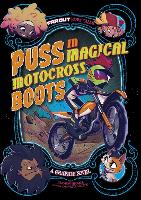 Book Cover for Puss in Magical Motocross Boots by Brandon Terrell