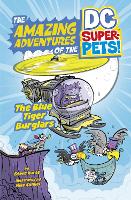 Book Cover for The Blue Tiger Burglars by Steve Korté, Bob Kane, Bill Finger
