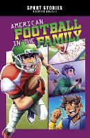 Book Cover for American Football in the Family by Jake Maddox, Jake Maddox