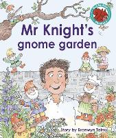 Book Cover for Mr Knight's gnome garden by Bronwyn Tainui