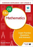 Book Cover for Common Entrance 13+ Mathematics Exam Practice Questions and Answers by David E Hanson