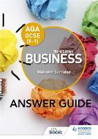 Book Cover for AQA GCSE (9-1) Business Third Edition Answer Guide by Malcolm Surridge