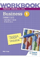 Book Cover for Pearson Edexcel A-Level Business Workbook 1 by Mark Hage