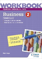 Book Cover for Pearson Edexcel A-Level Business Workbook 2 by Mark Hage