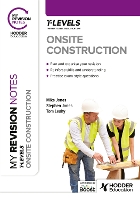 Book Cover for Onsite Construction. T Level by Stephen Jones, Mike Jones, Tom Leahy