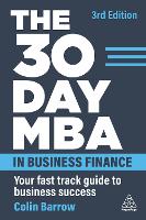 Book Cover for The 30 Day MBA in Business Finance by Colin Barrow