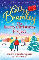 Book Cover for The Merry Christmas Project by Cathy Bramley