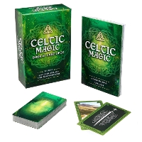 Book Cover for Celtic Magic Book & Card Deck by Marie Bruce