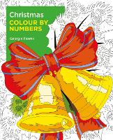 Book Cover for Christmas Colour by Numbers by Georgie Fearns