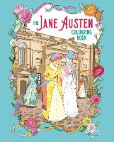 Book Cover for The Jane Austen Colouring Book by Ludovic Salle