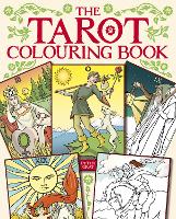 Book Cover for The Tarot Colouring Book by Peter Gray