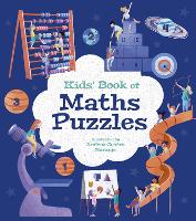 Book Cover for Kids' Book of Maths Puzzles by Ivy Finnegan