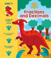 Book Cover for Dinosaur Academy: Fractions and Decimals by Lisa Regan