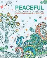 Book Cover for The Peaceful Colouring Book by Tansy Willow